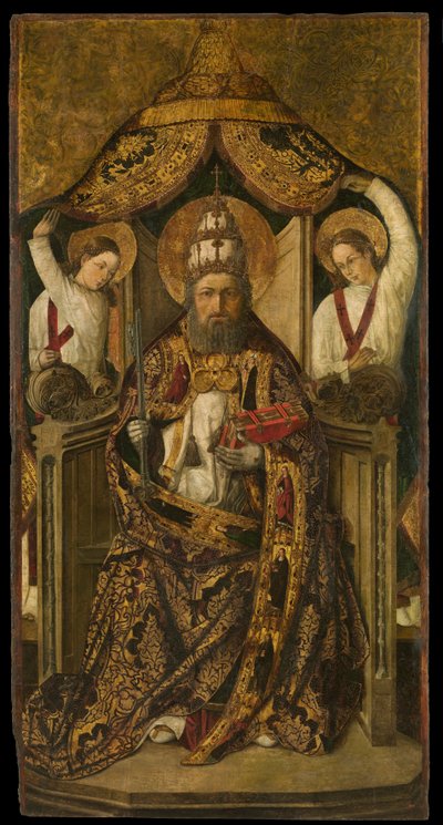 Heiliger Petrus auf dem Thron von Rodrigo de Osona  